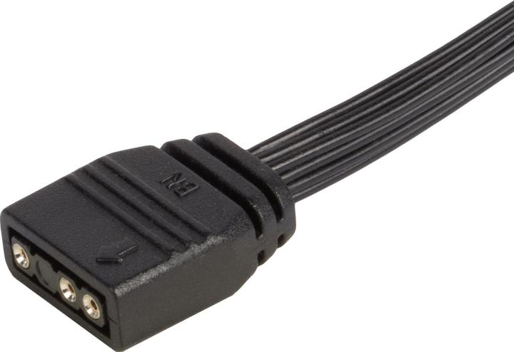 Actual product image Silverstone ARGB 4-way splitter cable