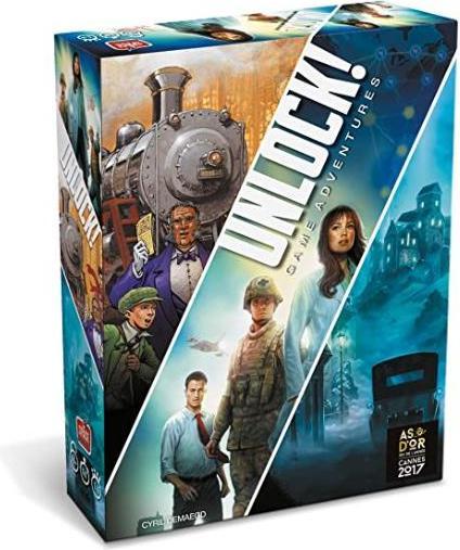 Actual product image Asmodée Unlock! Game Adventures - Ed. Italiana (Italian)