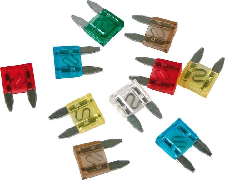Actual product image Lampa Set of 10 assorted micro-blade fuses 12/32V