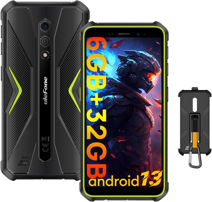 Actual product image Ulefone Armor X12 (32 GB, Less Green, 5.45", Dual SIM, 13 Mpx, 4G)