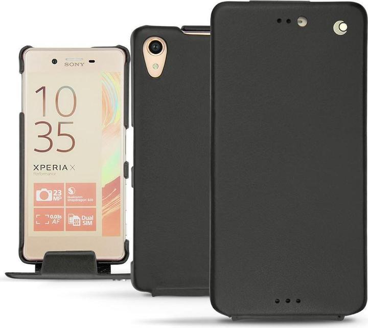 Productafbeelding Noreve Lederen omslag verticaal (Xperia X Prestaties)