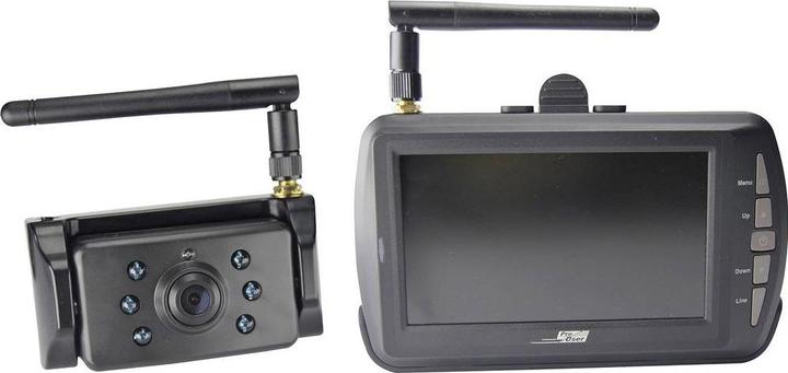 ProUser RückfahrKamerasystem kabellos 43LCD Nachtsichtkamera