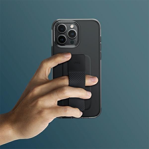 Immagine prodotto Uniq etui Heldro Mount iPhone 14 Plus 6.7" czarny/fumo di vapore (Apple iPhone 14 Plus)