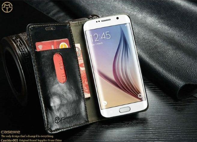 Image du produit Caseme Housse en cuir classique (Samsung Galaxy S6 Edge)
