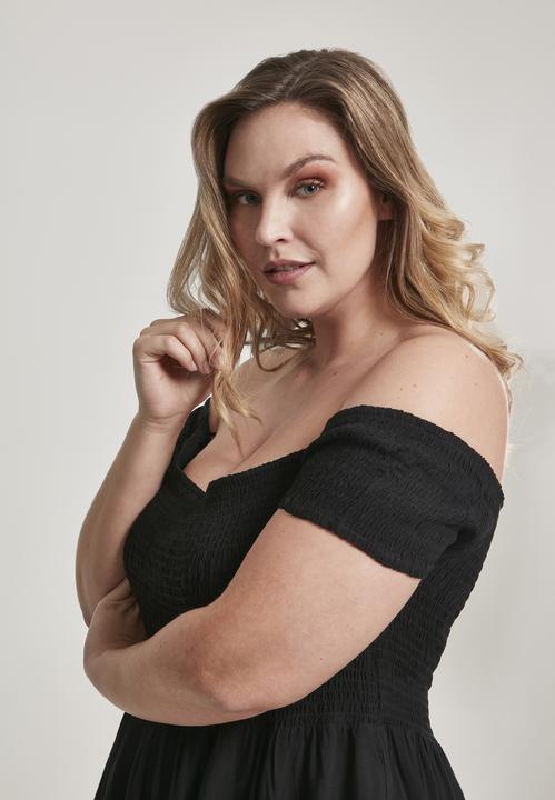 Immagine prodotto Urban Classics Signore fumato Off Shoulder Dress (M)