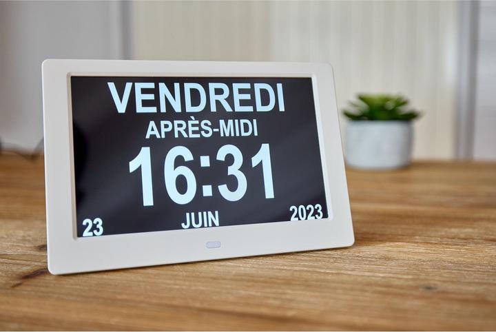 Immagine prodotto Ally Clock 2023 - Orologio con giorni della settimana, data e ora