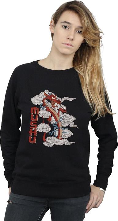 Actual product image Disney Womens/Ladies Mulan Mushu Dragon Sweatshirt (S)