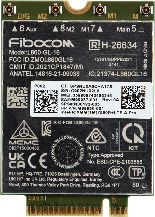 Produktbild HP Lte-Ap Wwan (M.2 A Key)