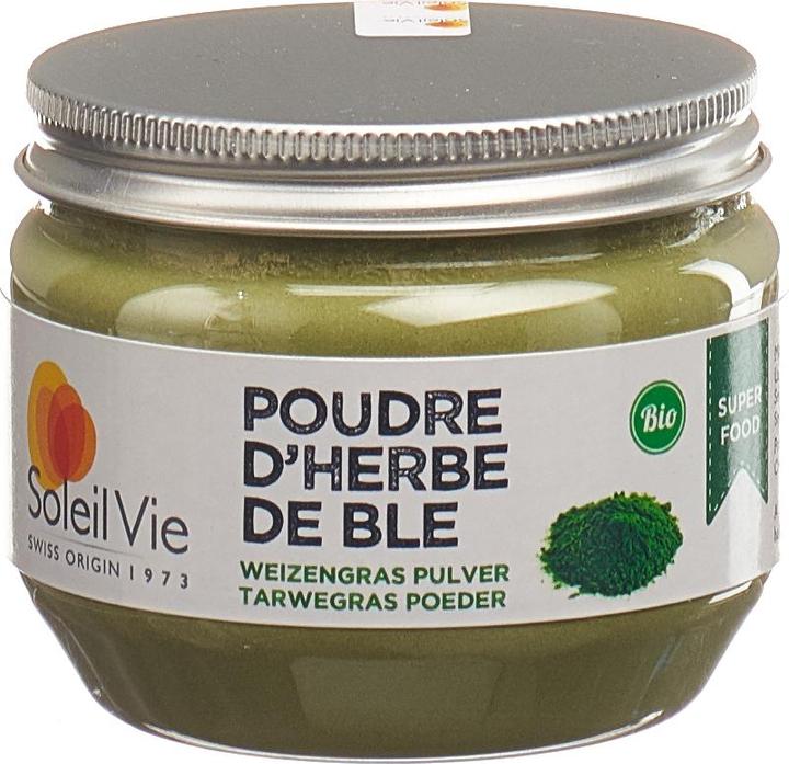 Immagine prodotto Soleil Vie Polvere di erba di grano biologica (1 Pezzo/i, Polvere, 70 g)