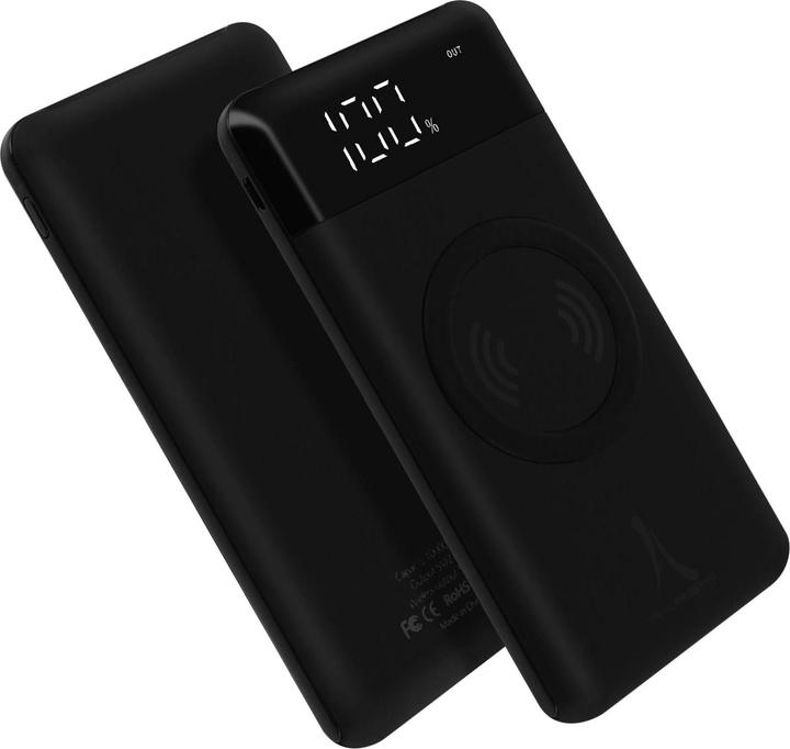 Produktbild Akashi ALTPB8000WIRL 2x USB + USB-C Port & QI Ladegerät (10000 mAh)