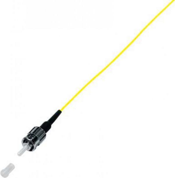 Tecline Fibre optic pigtail, 9/125 µm, OS2 fibre, ST connector, 2.0 m ST fibre pigtail for installation in (2 m)