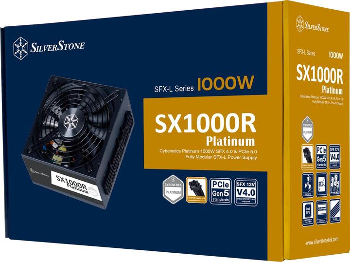 Produktbild Silverstone SilvStone SST-SX1000R-PL 1300W ATX 40 SST-SX1000R-PL (1000 W)