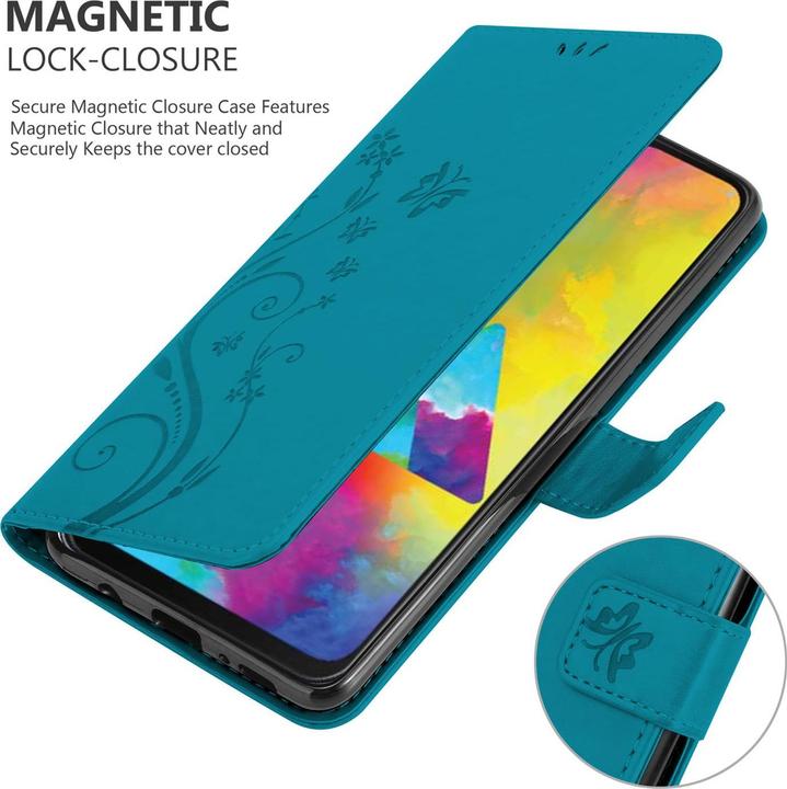 Immagine prodotto Cadorabo Copertina del libro di fiori (Samsung Galaxy M21)