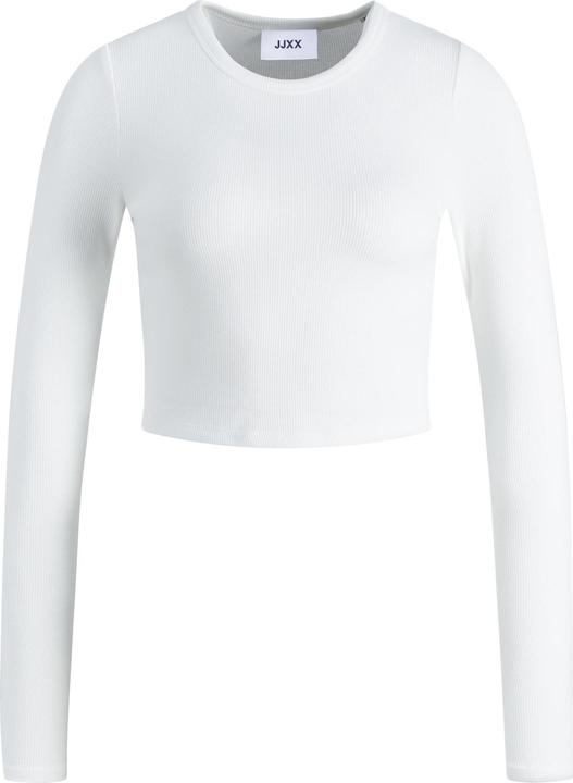 JJXX Geripptes Crop Langarmshirt