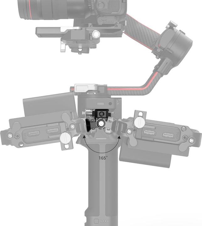 Actual product image SmallRig Monitor Mount with NATO Clamp for DJI RS 2/RSC 2 - 3026 (Gimbal mount)