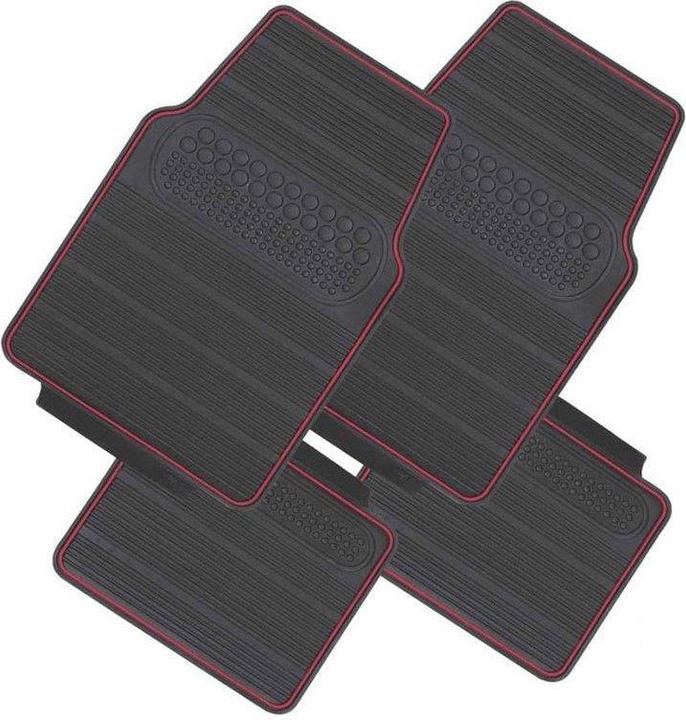 Autoserio RUBBER CAR MAT SET THM-3253/7 (1 Set à 3 Fussmatten)