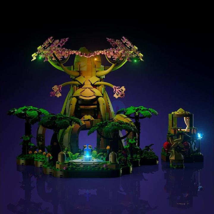 Immagine prodotto Light my bricks Set di luci LED LMB 2.0 per LEGO 77092 The Legend of Zelda - Albero Deku 2-in-1