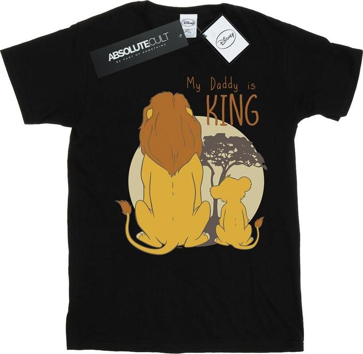 Image du produit Disney - T-shirt THE LION KING MY DADDY IS KING - Garçon (128)