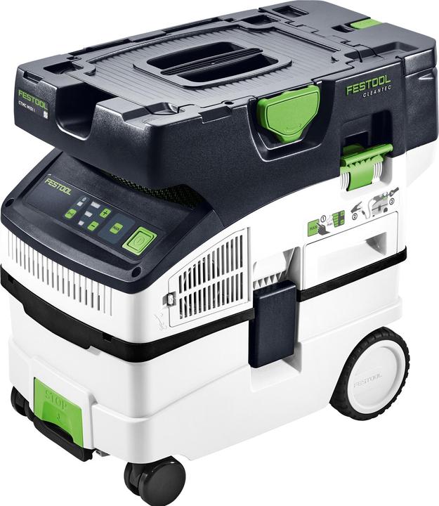 Immagine prodotto Festool Aspiratore mobile a batteria CTMC MIDI I-Plus CLEANTEC (Aspirapolvere a umido e a secco)