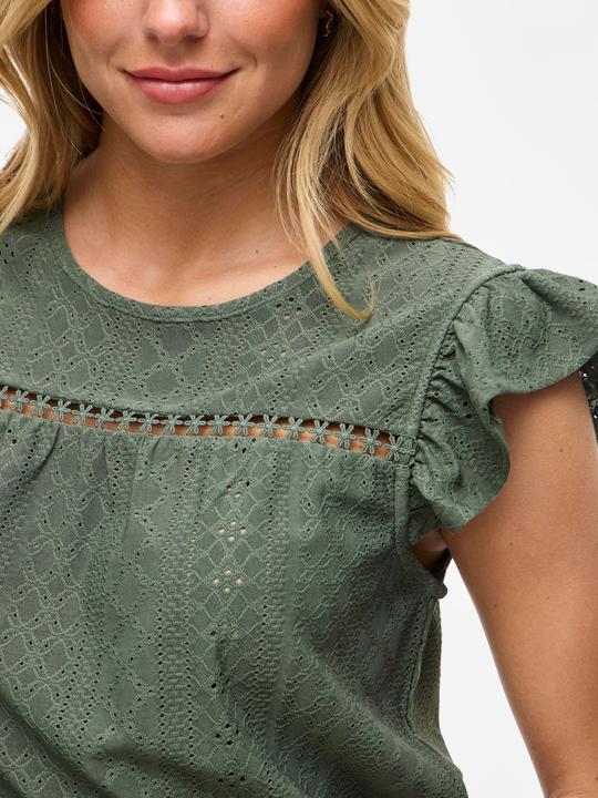 Actual product image Vila VIPOINTA Rundhals Oberteil mit angeschnittenen Ärmeln (XL)
