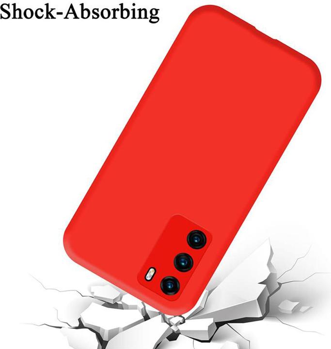 Immagine prodotto Cadorabo Copertura della cassa del silicone liquido TPU (Huawei P40)