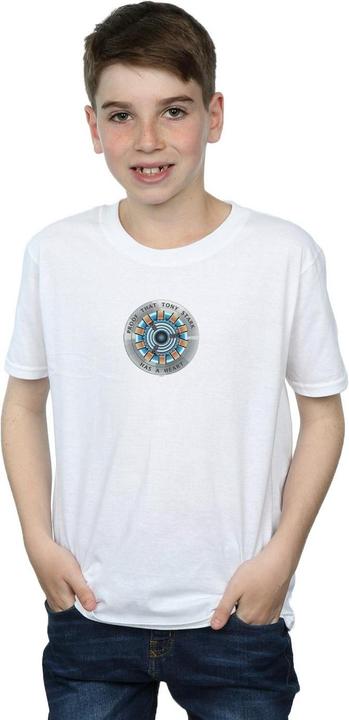 Image du produit Garçons - Avengers Endgame Tony Stark Heart T-Shirt (116)