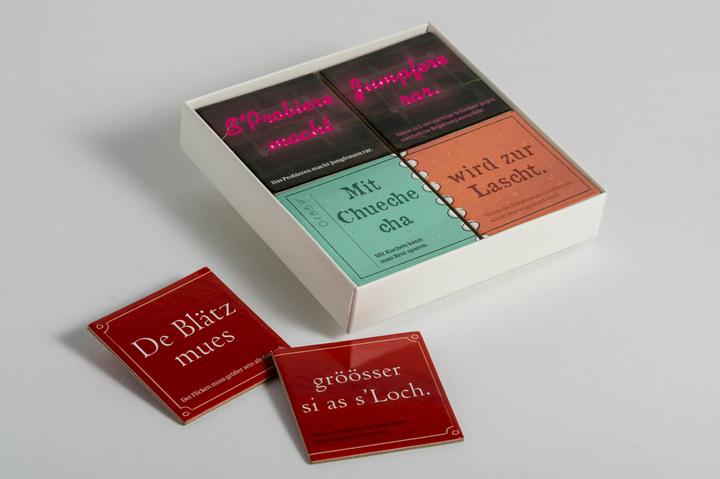 Actual product image S'het so lang s'het The Swiss wisdom game (German)