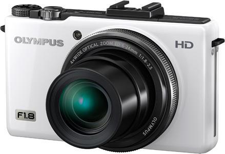 Olympus XZ-1, 10MPixel, 4x zoom, HD movies, RAW, white (1/1.7 ")
