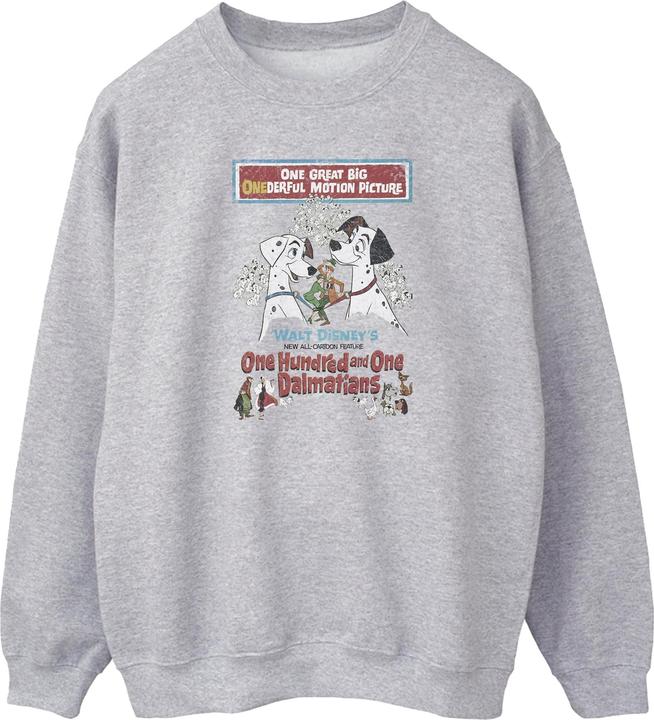 101 Dalmatians Retro Poster Sweatshirt