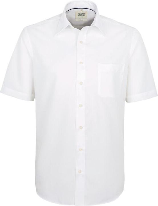 Actual product image Hakro Mens Business Shirt 1/2 Sleeve white Gr.XXL (XXL)