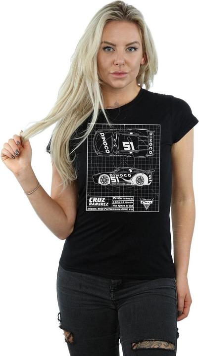 Produktbild Disney Cars Cruz Ramirez Blueprint TShirt (M)