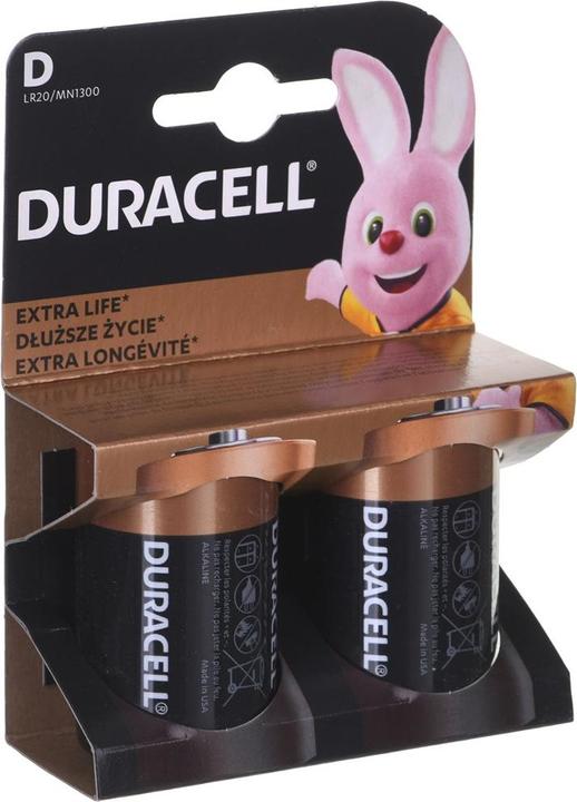 Produktbild Duracell Extra Life (2 Stk., D)