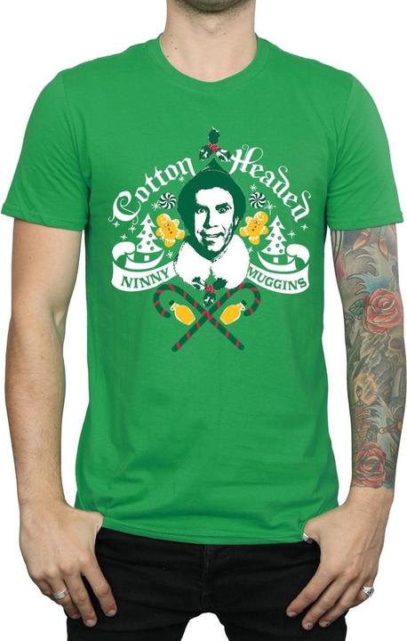 Image du produit Elf - T-shirt COTTON HEADED NINNY MUGGINS - Homme (XL)