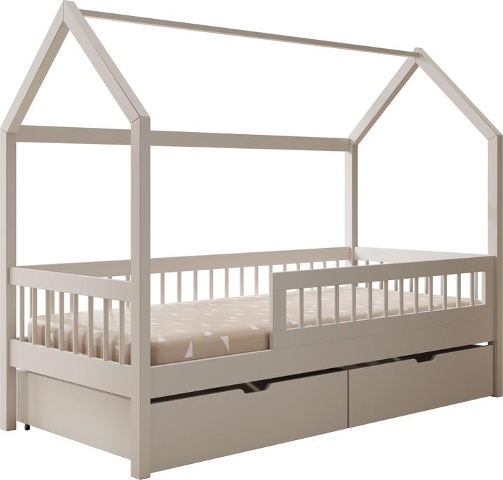 Immagine prodotto ADRK Furniture Letto da casa Galicja con materasso (200cm x 90cm)