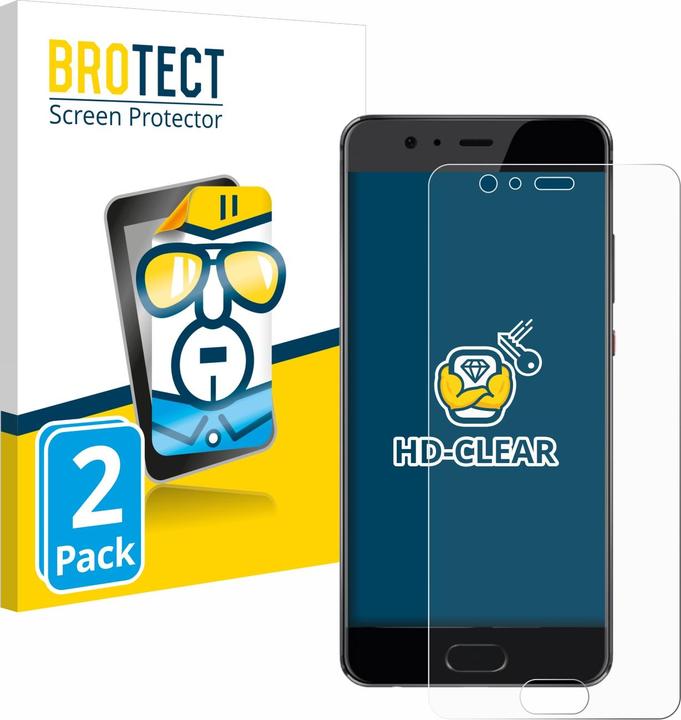 Productafbeelding BROTECT Schermbeschermer Clear (2 Stuk, Huawei P10 Plus)