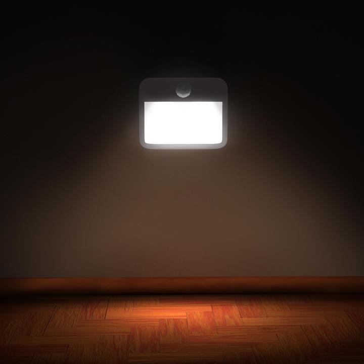 Produktbild Brandson Nachleichte, 3x LED Nachtlichter, Nachtlampe, Bewegungsmelder, Helligkeitssensor, Nachtlampe