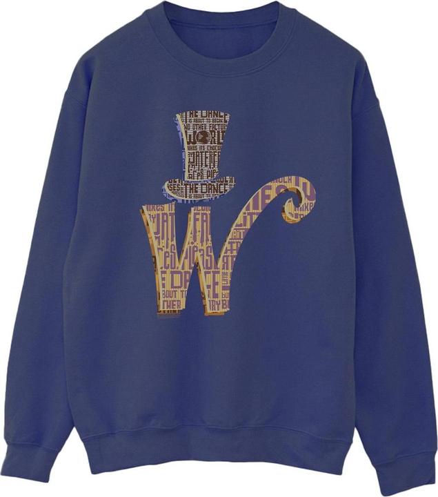 Produktbild Willy Wonka & the Chocolate Factory W Logo Hat Sweatshirt (XXL)