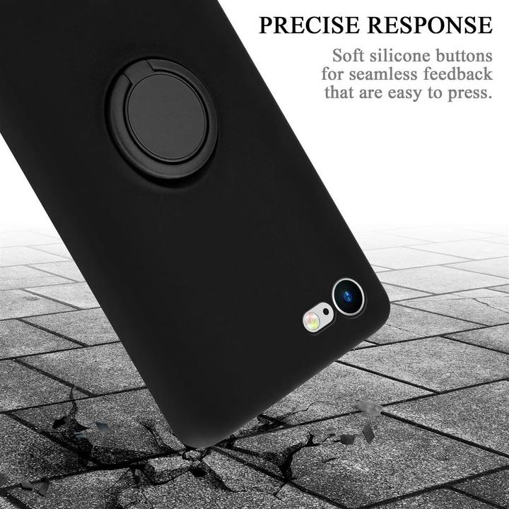 Actual product image Cadorabo TPU Liquid Ring Silicone Case Cover (Apple iPhone 7, Apple iPhone SE (2nd Gen))