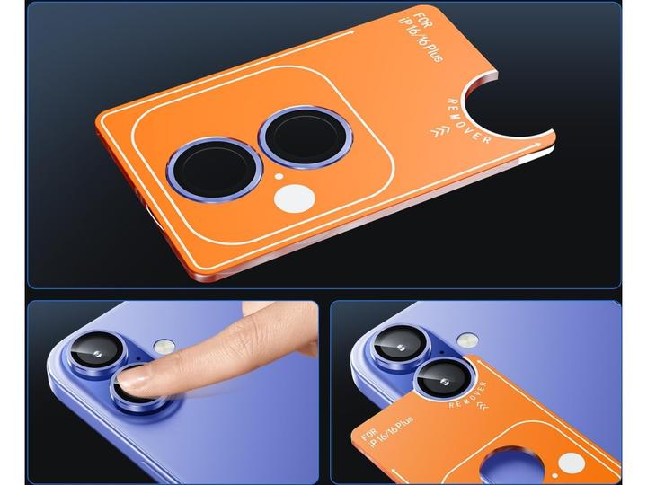 Produktbild Screenguard Camera Lens Protector Schutzglas Apple iPhone 16 (1 Stück, Apple iPhone 16)