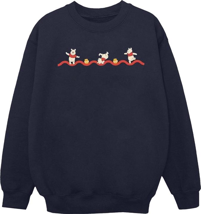 Actual product image Disney Womens/Ladies Winnie The Pooh Hunny Line Sweatshirt (S)