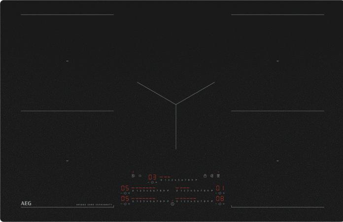 Image du produit AEG TK85IM0BSZ Table de cuisson à induction 80cm, sans cadre, SaphirMatt 949598376