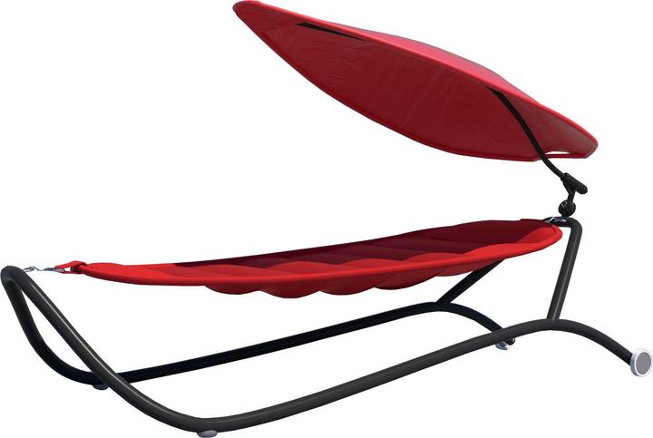 Image du produit Leco Luxus-Hängematte GLORIA rot (110 kg)