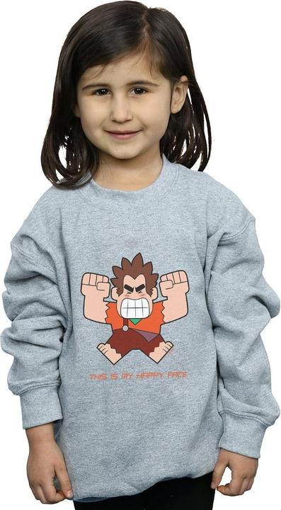 Image du produit Disney - Sweat WRECK IT RALPH HAPPY FACE - Fille (152, 158)