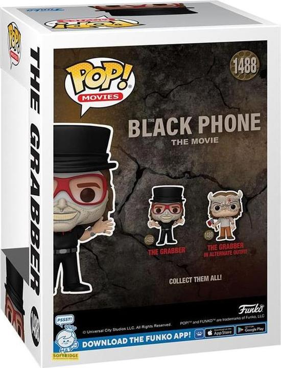 Produktbild Funko Black Phone POP! Movies Vinyl Figuren The Grabber w/CH 9 cm Sortiment (6)