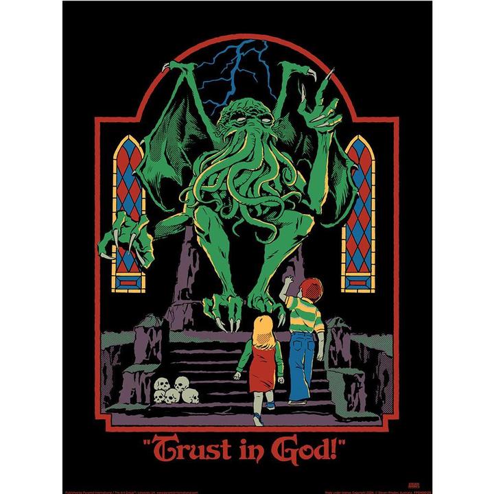 Image du produit Steven Rhodes - Imprimé TRUST IN GOD (40 x 30 cm)