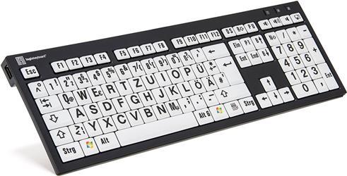 Produktbild Logickeyboard XL Print NERO (DE, Kabelgebunden)