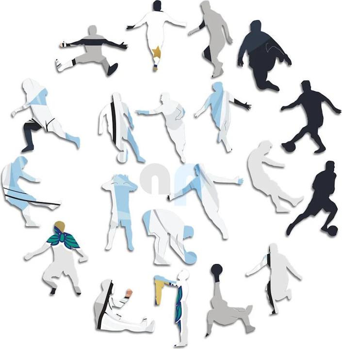Immagine prodotto Iconic Lionel Messi (Argentina) - puzzle in legno taglia S (150 pezzi) (150 pezzi)