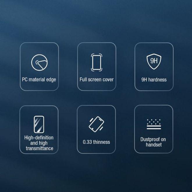 Image du produit Nillkin Couverture intégrale Verre de protection (1 pièce(s), Apple iPhone 12 Pro Max)