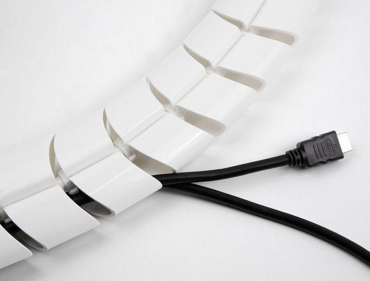 Actual product image Delock Fixing element for cable duct 75 x 45 mm 5 pieces white (Duct, 7.50 cm)