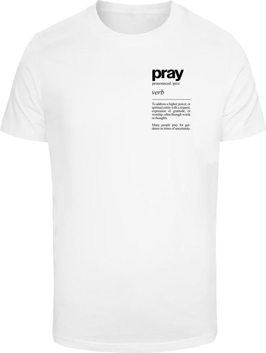 Produktbild Mister Tee Pray Definition Tee - 139143 (5XL)
